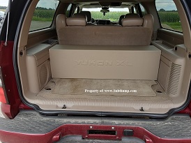 Yukon xl subwoofer store box